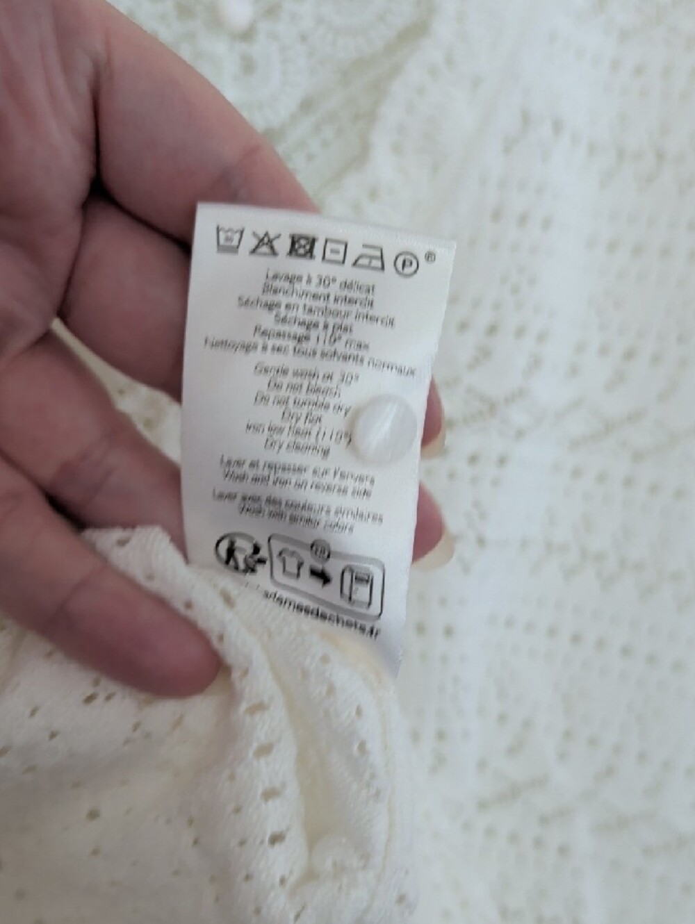 Sezane Brandy Jumper in Ecru Size XL - Picture 10 of 13